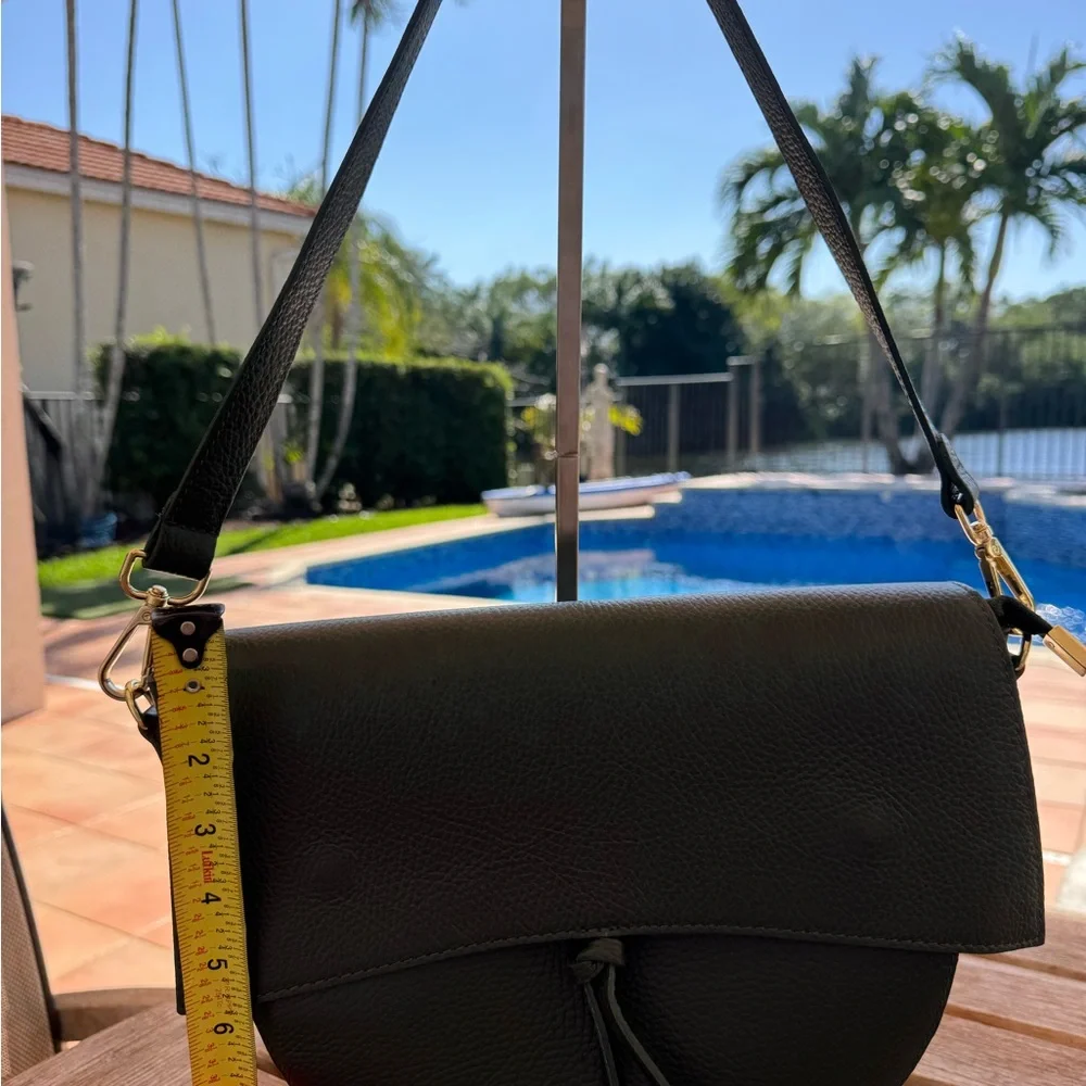 Elegant Real Italian Leather Shoulder Bags